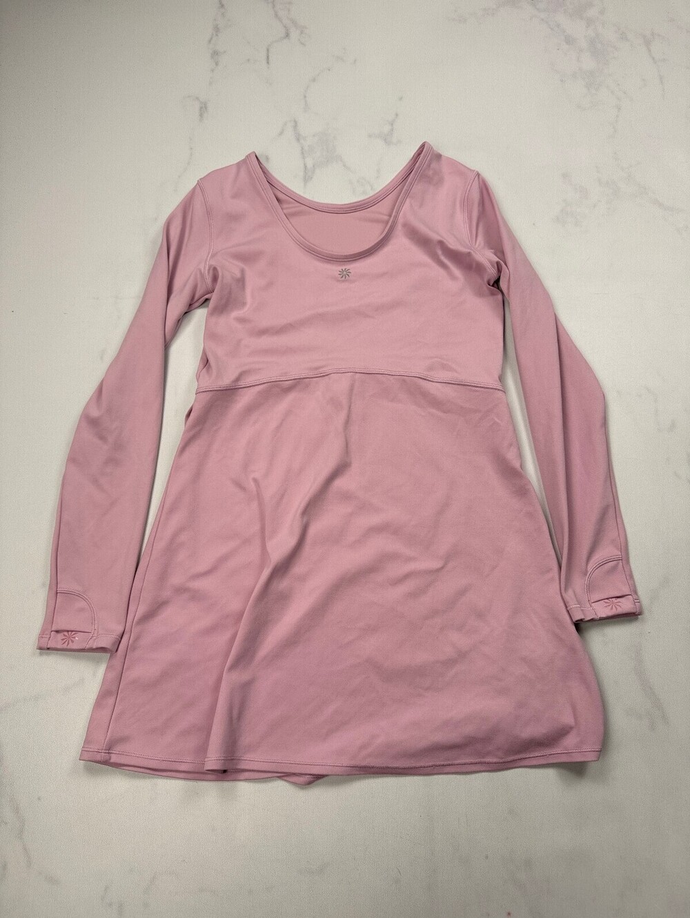Athleta Girl Chit Chat Babydoll Dress Pink 2010s Closet Staple - Girls L/12
